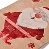 Christmas Theme Hot Stamping Rectangle Paper Bags LS-CARB-F011-02F-4