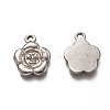 Non-Tarnish 201 Stainless Steel Pendants STAS-H125-09P-2