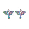Ion Plating(IP) 304 Stainless Steel Pendants STAS-B031-36R-2