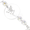 Alloy & Brass Fairy Hanging Suncatchers HJEW-JM04247-4