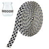 Glass Hotfix Rhinestone (Double Sided Adhesive On The Back) DIY-WH0683-90B-1
