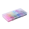 540Pcs 18 Style Spray Painted ABS Plastic Imitation Pearl Beads OACR-YW0001-35B-6