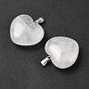Natural Quartz Crystal Pendants G-A249-04B-01P-2