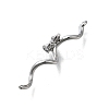 Brass Micro Pave Cubic Zirconia Pendants KK-D312-07P-2