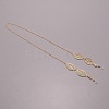 Zinc Alloy Eyeglasses Chains AJEW-TAC0028-11KCG-1