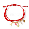 Adjustable 304 Stainless Steel Charm Bracelets OX3951-1-1