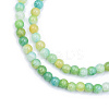 Crackle Glass Beads Strands GLAA-N046-004B-18-3