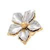 304 Stainless Steel Adjustable Cuff Rings for Women RJEW-S629-11G-4