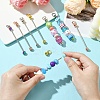 8Pcs 4 Colors Iron Bar Beadable Keychain for Jewelry Making DIY Crafts FIND-YW0005-17-4