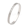 304 Stainless Steel Micro Pave Cubic Zirconia Hinged Bangles for Women BJEW-Z146-02P-2
