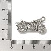 Anti-Tarnish 304 Stainless Steel Pendants STAS-Q334-32P-3