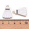 Alloy Enamel Pendants ENAM-T022-15-3