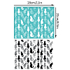 Self-Adhesive Silk Screen Printing Stencil DIY-WH0338-330-2