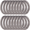 20Pcs Zinc Alloy Spring Gate Rings FIND-SP0004-30B-7