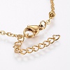 304 Stainless Steel Anklets LS-AJEW-H013-06G-3