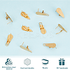 10Pcs 304 Stainless Steel Stud Earring Findings STAS-SP0001-88B-G-5