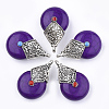 Resin Pendants RESI-T022-15G-1