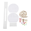 DIY Shell Shaped Plastic Knitting Crochet Bag Making Kits DIY-H169-11A-1
