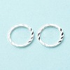 Brass Linking Rings KK-F831-018C-S-RS-3