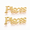 Golden Plated Alloy Cabochons PALLOY-WH0068-08D-2
