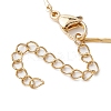 Stainless Steel Bar Link Chain Bracelet Makings AJEW-JB01290-01-3