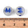 Luminous Frosted Acrylic Beads FACR-T008-02M-4