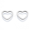 Non-Tarnish 201 Stainless Steel Linking Rings STAS-N090-T06-1-1