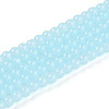Imitation Jade Glass Beads Strands GLAA-T032-J4mm-04-1