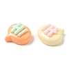 Cartoon Opaque Resin Cabochons RESI-C039-03F-4