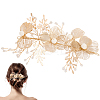 Alloy with Plastic Pearl Ornament Accessories FIND-WH20030-11B-G-1
