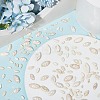 200Pcs 8 Styles Dyed Synthetic Howlite & Turquoise Cabochons G-AR0006-04-4