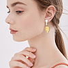 10Pcs Brass Ear Cuff Findings KK-BBC0022-46-6
