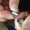 Tarnish Resistant Matte Style Barrel 304 Stainless Steel Magnetic Clasps with Glue-in Ends STAS-I026-05-6