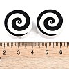 Halloween wood beads WOOD-S064-01D-3