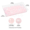 2 Strands Baking Paint Imitation Jade Glass Round Bead Strands DGLA-FS0001-20A-4