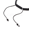 Acrylic Braided Bead Bracelet BJEW-JB08546-5