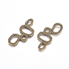 Bubble Tibetan Style Links connectors LS-TIBE-R139-AB-FF-2