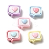 Opaque Resin Cabochons RESI-B017-01D-2