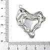 304 Stainless Steel Pendants STAS-K311-06PG-3