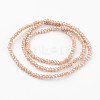 Electroplate Glass Beads Strands EGLA-P018-2mm-FR-A03-2