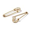 Ion Plating(IP) 304 Stainless Steel Safety Pins Brooch Findings STAS-I673-05G-2