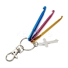 Aluminum Crochet Hooks & Alloy Pendant Decorations KEYC-JKC01417-7