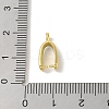 304 Stainless Steel Ice Pick Pinch Bails STAS-Z058-01G-07-3