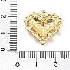 304 Stainless Steel Rhinestone Pendants STAS-R155-035D-G-3