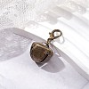 Iron Bell Pendant Decorations HJEW-JM02172-04-2