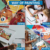 1Pc PET Hollow Out Drawing Painting Stencils DIY-MA0004-78A-6