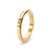 Rotatable Version Korean StyleRotatable Stainless Steel Finger Ring for Men's PW-WGAB2A4-13-1