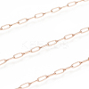 Ion Plating(IP) 304 Stainless Steel Paperclip Chains CHS-F010-01I-RG-2