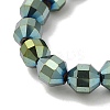 Electroplated Synthetic Non-magnetic Hematite Beads Strands G-I364-L01-06-3