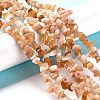 Natural Pink Aventurine Beads Strands X-G-E607-A13-4